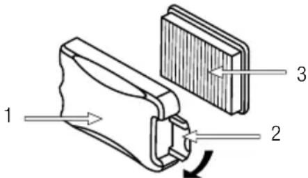 GARLAND Grass 1055 ZSG - FILTRO DE AIRE - 1