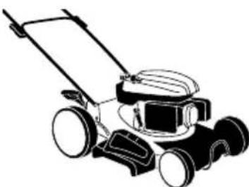 GARLAND Grass 1055 ZSG - Cutting with lateral discharge: - 1