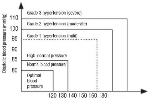 Joycare JC119M - BLOOD PRESSURE CLASSIFICATION STANDARDS - 1
