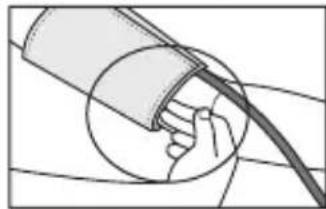 BEURER BM 95 - Attaching the cuff - 3