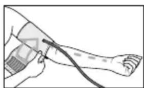 BEURER BM 65 - Applicare il bracciale - 2