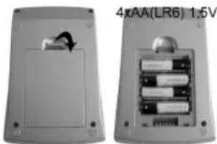 BEURER BM 70 - Pillerin Yerleştirilmesi - 1