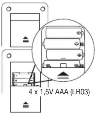 BEURER BM 77 - Eksploatacja urzadzenia z zasilaczem - 1