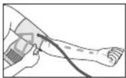 BEURER BM 77 - Attaching the cuff - 2