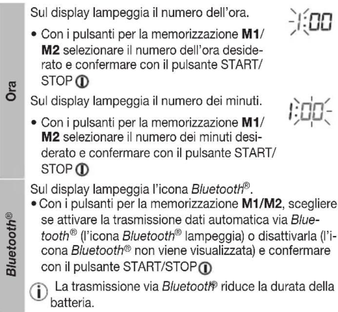 BEURER BM 77 - Impostazione di data, ora, formato ora e Bluetooth® - 2