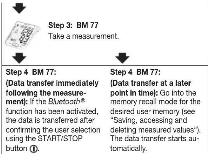 BEURER BM 77 - Step 2: "beurer HealthManager" app - 1