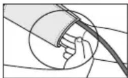 BEURER BM 77 - Zakladanie mankietu - 2