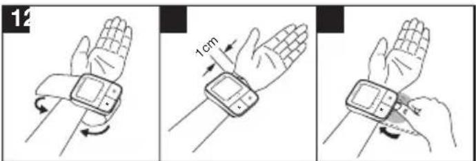 BEURER BC 57 - Colocación del brazalete - 1