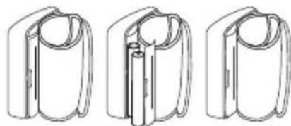 BEURER BC 57 - Messung vorbereiten Batterie einlegen - 1