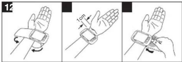 BEURER BC 50 - Medición de la presión arterial Colocación del brazalete - 1
