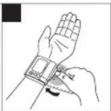 BEURER BC 40 - Colocacion del brazalete - 3
