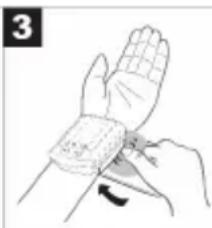BEURER BC 31 - Colocacion del brazalete - 3
