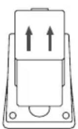 SANITAS SBM 50 - Inserimento delle batterie - 1