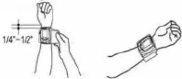 Perel CBP1 - De Polsband aanbrengen - 1