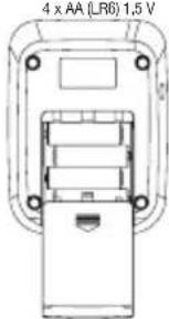 SANITAS SBM 46 - Insérer la pile - 2