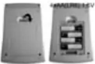 SANITAS SBM 19 - Prepare measurement Inserting battery - 1