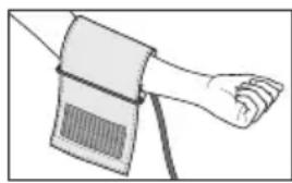 SANITAS SBM 19 - Measuring blood pressure Positioning cuff - 1