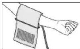 SANITAS SBM 21 - Measuring blood pressure Positioning cuff - 1