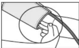 SANITAS SBM 38 - Attaching the cuff - 3