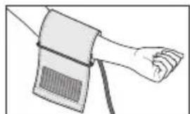 SANITAS SBM 38 - Attaching the cuff - 1