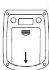 SANITAS SBM 42 - Inserimento delle batterie - 1