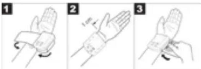 SANITAS SBC 55 - Blutdruck messen   Manschette anlagen - 1