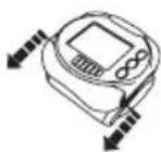 SANITAS SBC 28 - Inserting battery - 1