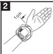 SANITAS SBC 28 - Measuring blood pressure Positioning cuff - 2