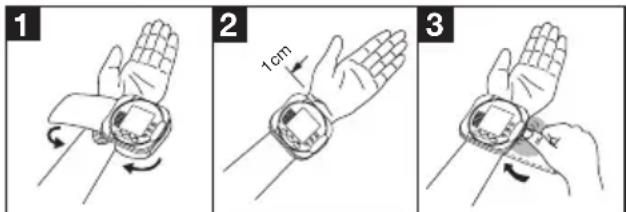 SANITAS SBC 28 - Blutdruck messen Manschette anlagen - 1