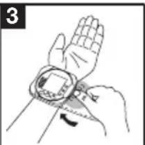 SANITAS SBC 28 - Measuring blood pressure Positioning cuff - 3