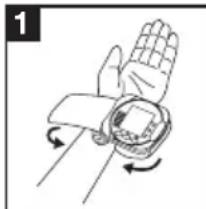 SANITAS SBC 28 - Measuring blood pressure Positioning cuff - 1