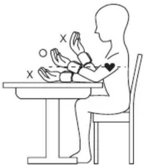 INOVALLEY 0098N - 7-2. Measurement while sitting down: - 1