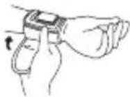 ELTA BM101 - AVVOLGERE LA FASCETTA INTORNO AL POLSO - 3