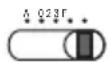 UNITED OFFICE CPD 430 - Selettore della posizione decimal / Selettore del punto decimal - 3