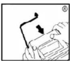 UNITED OFFICE CPD 430 - Replacing the ink roller - 4