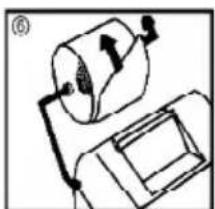 UNITED OFFICE CPD 430 - Installing printing paper - 2