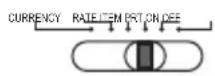 UNITED OFFICE CPD 430 - Réglage en cours / Taux / Articles / Imprimer / Mise sous tension - Mise hors tension - 4