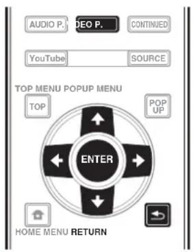 PIONEER BDPLX58S - Changer les options Video - 1
