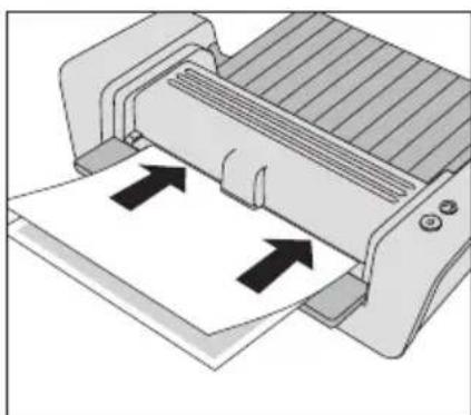 LEITZ ILAM Touch A3 Turbo - Returning af en folielomme, der er trukket skevt ind - 4
