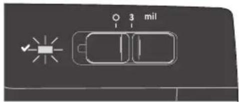GBC Swingline Fusion 1000L - Alerte visuelle «préts» - 1