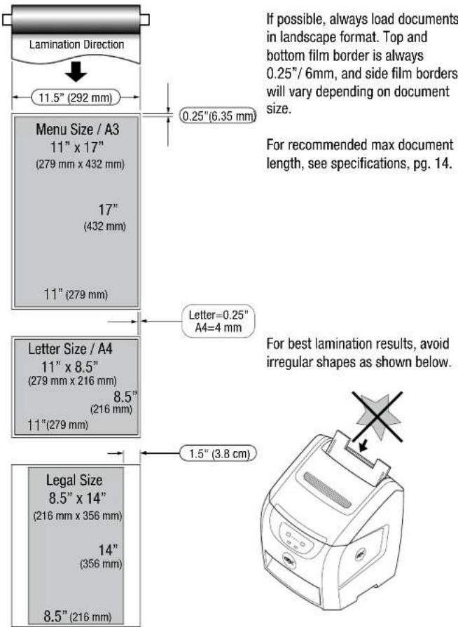 GBC HeatSeal Sprint H925 - HeatSeal® Sprint™ H925 - Loading and Document Orientation - 1