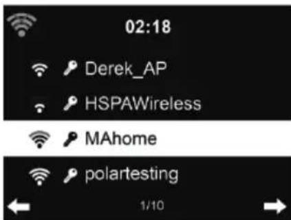 ALBRECHT DR 471 - Confi guration du réseau sans fi I - 2
