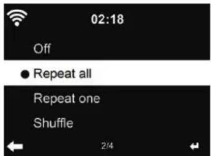 ALBRECHT DR 471 - Impostazioni di riproduzione - 1