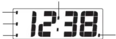TOKAI TCP137 - DESCRIPCION DE LA PANTALLA E INDICADORES - 1