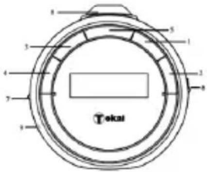 TOKAI TCP120KN - TECLAS DE FUNCION - 2