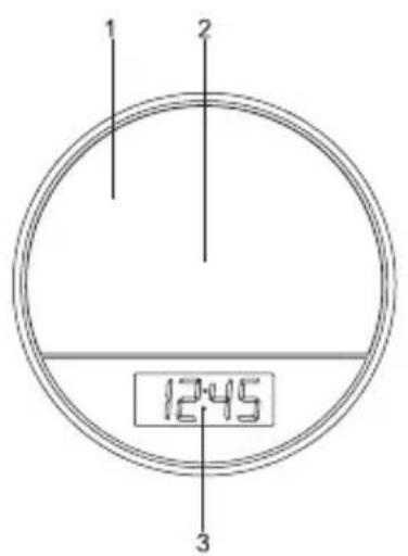 TOKAI TC146W - EMPLACEMENT DES COMMANDES - 1