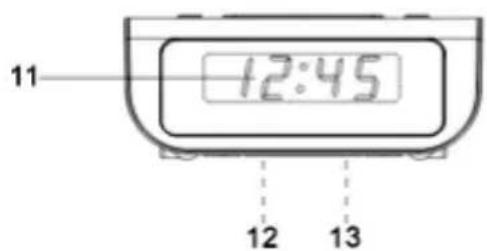 TOKAI TC132 - Description de l'appareil & emplacements des commandes - 2