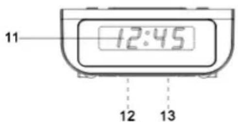 TOKAI TC132 - Beschrijving van het product & plaats van de bedieningsknoppen - 2