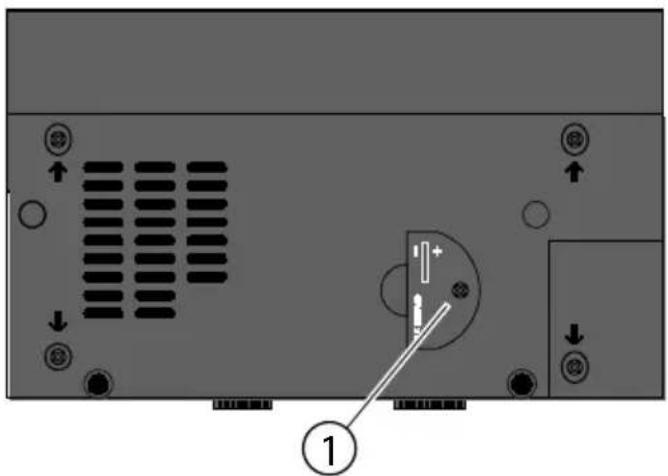 MEDION Life E66331 (MD 80024) - Éléments de commande sur le dessous - 1