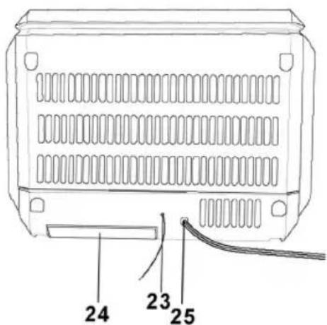 AEG SRC 4306 CD - Übersicht der Bedienelemente - 4